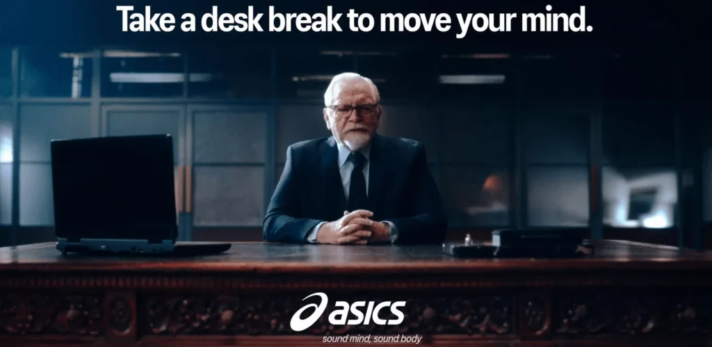 ASICS #DeskBreak Mental Health Campaign