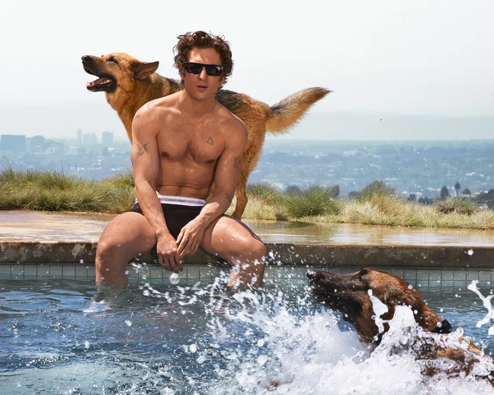 Calvin Klein's Jeremy Allen White Campaign